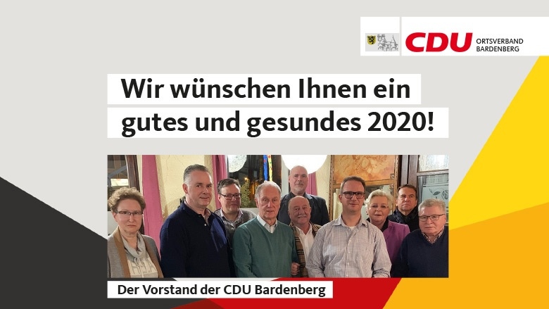 Wir wünschen Ihnen ein gutes und gesundes 2020!